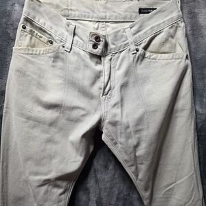 Guess Men's Bootcut Jeans for MEN - Cream/Gray - Size 30 - Like New